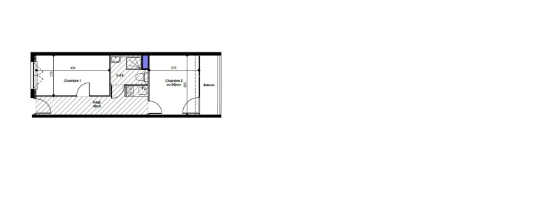 Appartement T1 – 28m² – 733€/mois