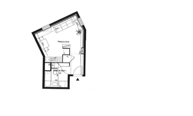 Appartement T1 – 26m² – 363€/mois